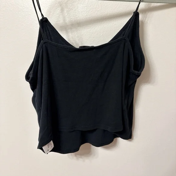 Wild Fable Black Camisole Top Crop Bra Top - Picture 2 of 3